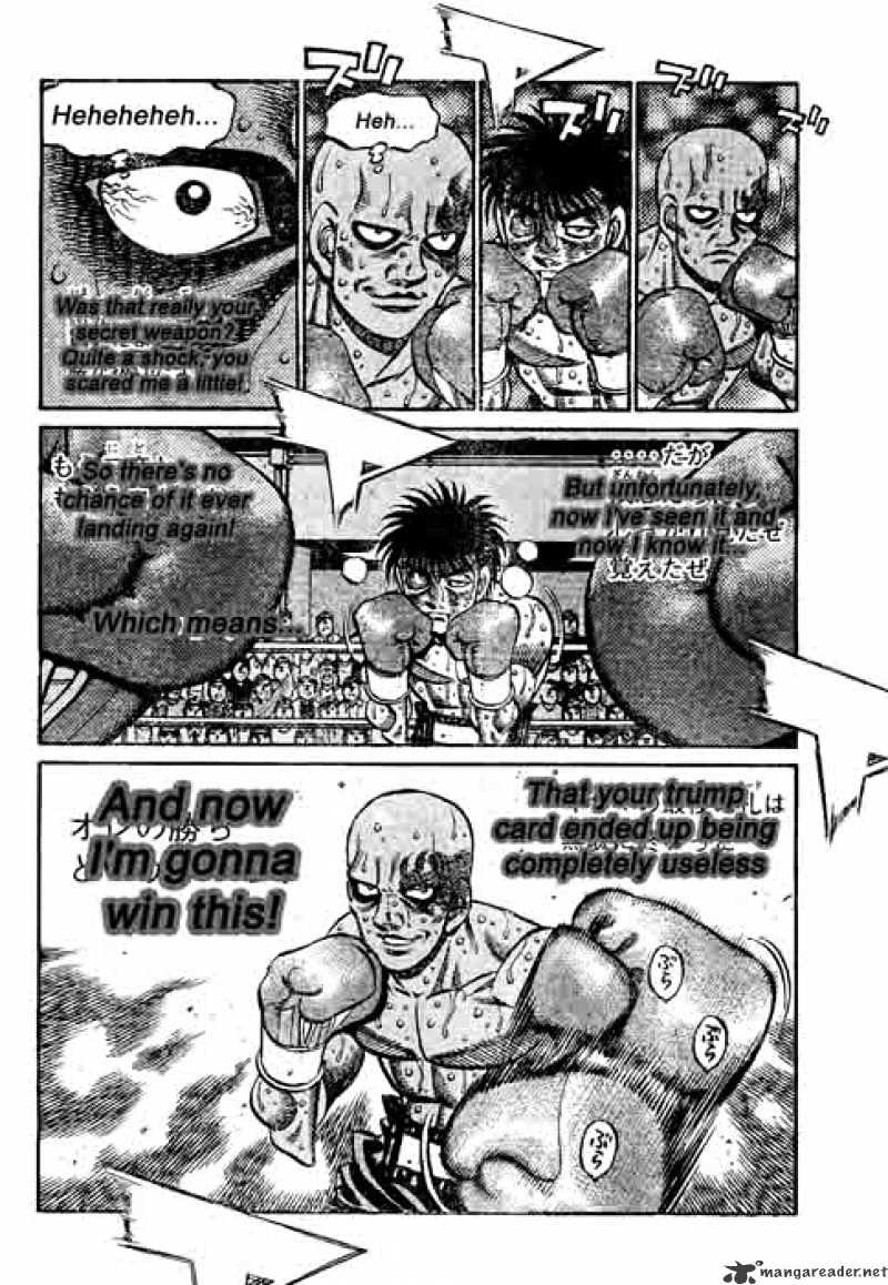Hajime no Ippo: Fighting Spirit, Chapter 783 image 14